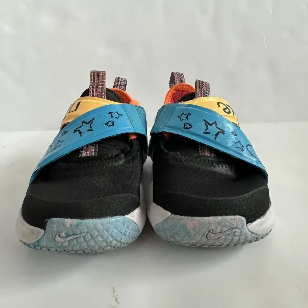 Nike Flex Advance Kids SE TD Doodles Flyease Sz 6c Toddler DZ2801-001
